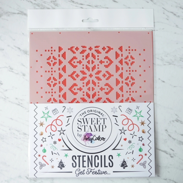 Stencil - Festive Pattern